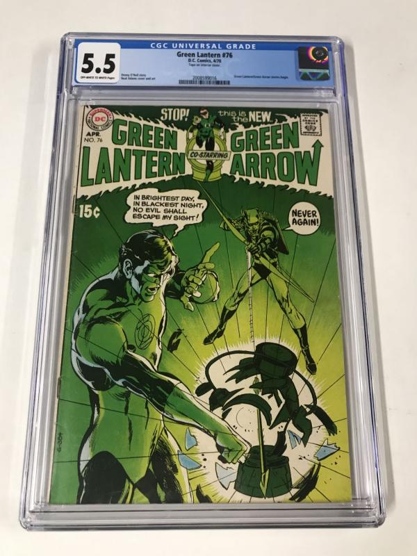 Green lantern (1960s Series) #76 CGC 5.5