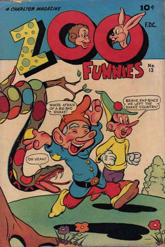 Zoo Funnies (1st Series) #13 FAIR ; Children | low grade comic