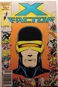 X-Factor #10 Newsstand Edition (1986)