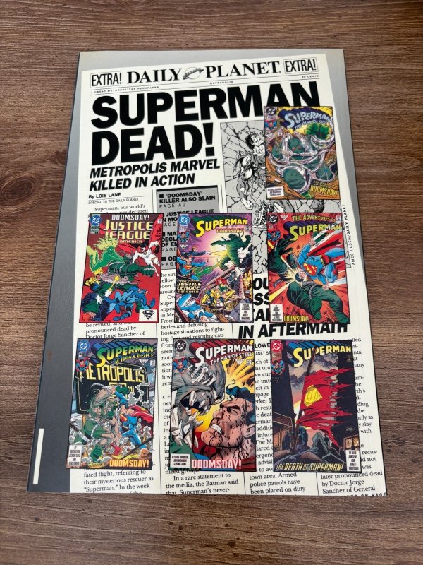 The Death Of Superman DC Comics TPB Graphic Novel Comic Book 9 J389