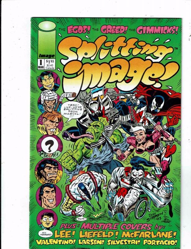 10 Comics Shaman's Tears 1 2 Warblade 2 Splitting Image 1 (4) 2 Wu Tang 4 5 RC3