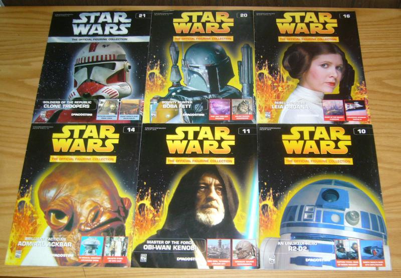 Star Wars: the Official Figurine Collection lot of 26 + (3) more - big set