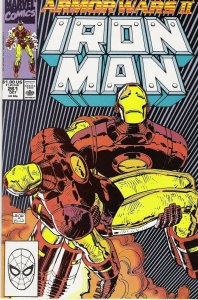 Iron Man #261 (1990)  NM- 9.2