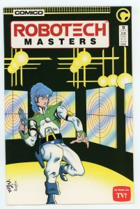 Robotech Masters #12 Mike Baron Comico NM-