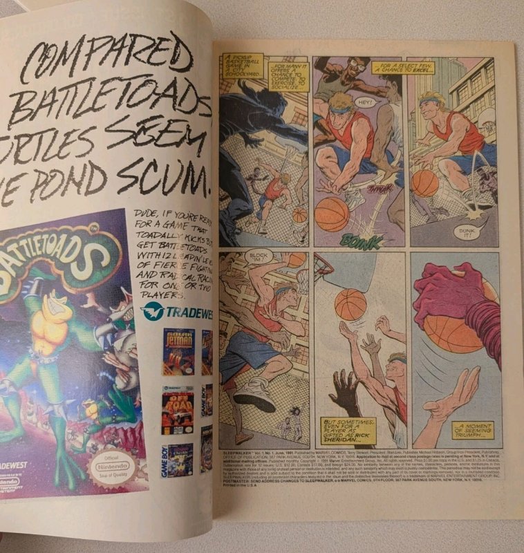 Sleepwalker #1 VF+ 8.5 1st Appearance Of Sleepwalker Key Issue!