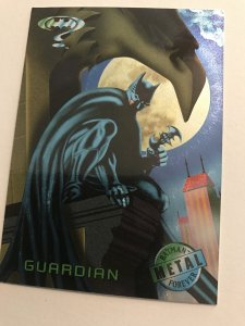 GUARDIAN #34 card : BATMAN FOREVER Metal 1995 Fleer; NM/M