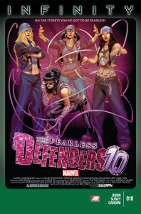 THE FEARLESS DEFENDERS #10 (2013) MARK BROOKS | DIRECT EDITION | 1ST REN KIMURA