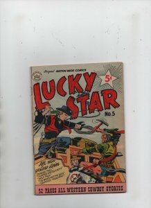 Lucky Star #5 - Western Cowboy Stories - Promo Comic - (Grade 5.0) 1951