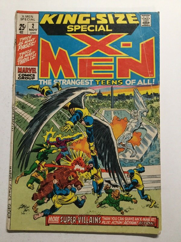 X-Men Special 2 Very Good Vg 4.0 Marvel