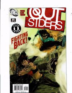 Lot Of 11 Outsiders DC Comic Books # 34 35 36 37 38 39 40 42 43 45 Annual 1 J244