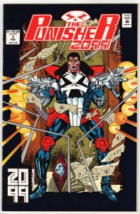 Punisher 2099 #1 Blue Foil Cover (Marvel, 1993) FN ITC486