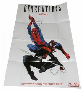 Generations Spiders Coipel Folded Promo Poster Miles Morales (36 x 24) - New!