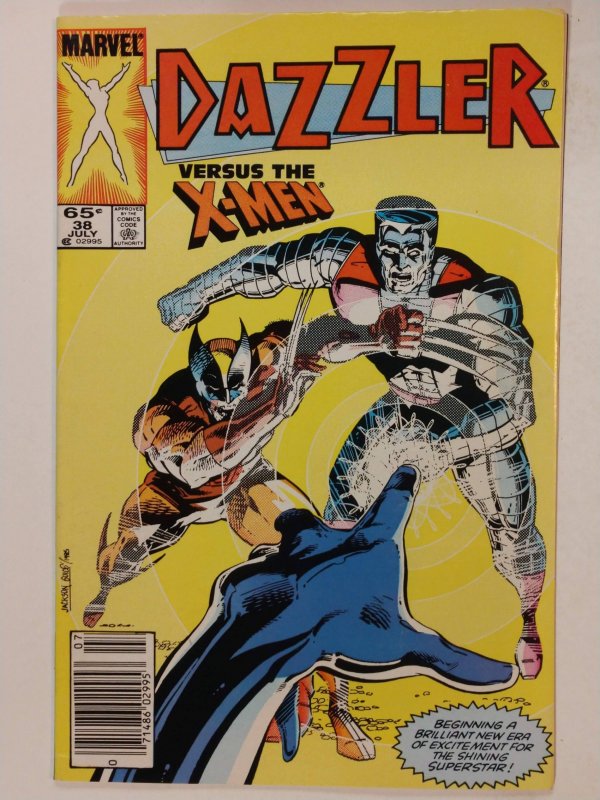 Dazzler #38 (5.5,1985) Debut of new Dazzler costume