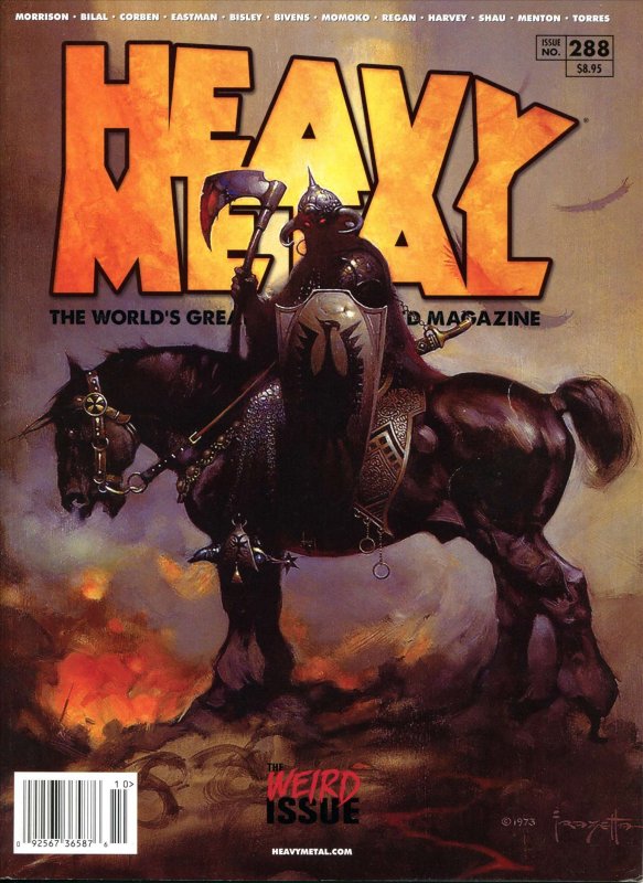 Heavy Metal (2nd Series) #288A FN ; Heavy Metal Media | Richard Corben Hellraise