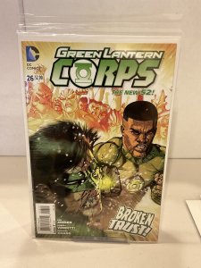 Green Lantern Corps #26  9.0 (our highest grade)  New 52!  2014