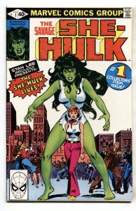 Savage She-Hulk #1--1st appearance--1980--Marvel--comic book