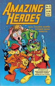 AMAZING HEROES 51 F-VF CONTINUITY COMICS SPECIAL: SUYDA