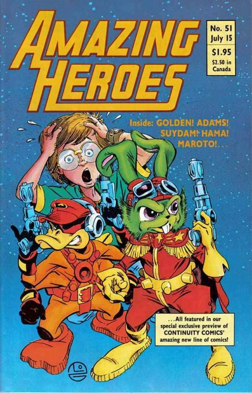 AMAZING HEROES 51 F-VF CONTINUITY COMICS SPECIAL: SUYDA