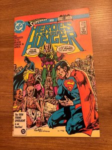 Heroes Against Hunger # 1 NM DC Comic Book Neal Adams Superman Batman 15 J373
