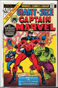 Giant-Size Captain Marvel (1975) Captain Marvel