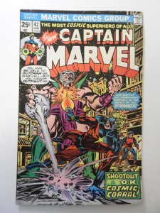 Captain Marvel #42 (1976) FN+ Condition! MVS intact!