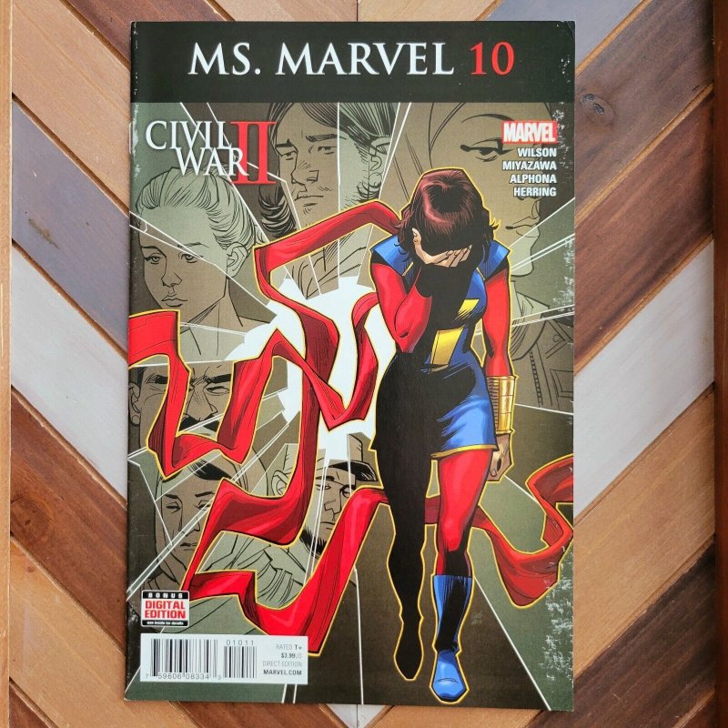 MS. MARVEL #7-11 (Marvel 2016) Kamala Khan Civil War II Story Arc + bangles  