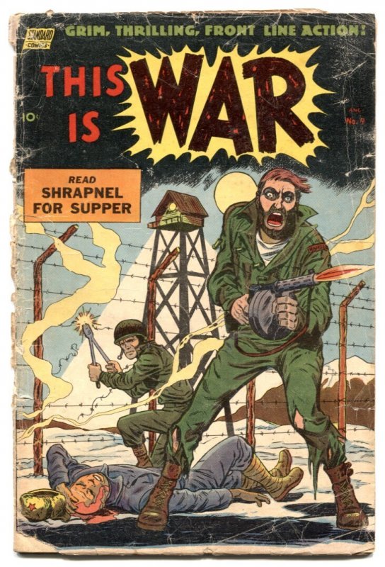 This Is War #9  1953 - Standard  -FR/G - Comic Book