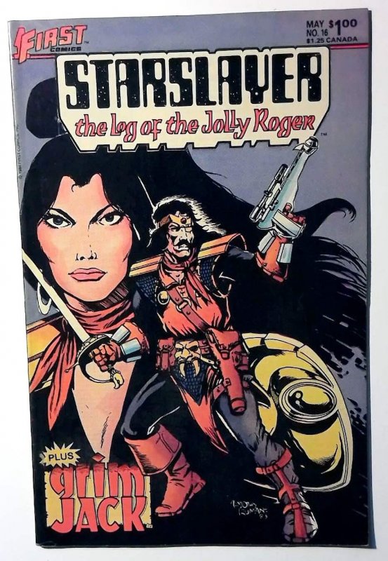 Starslayer #16 (1984) First Comics 1st Print Comic Book