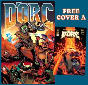 D'ORC #5 ? JASON FLOWERS RETAILER EXCLUSIVE DOOM HOMAGE LTD 400 PRE-SALE