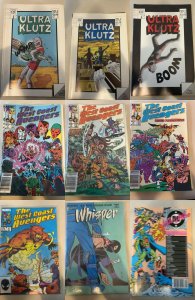 Lot of 9 Comics (See Description) West Coast Avengers, Ultra Klutz