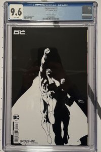 Superman #1 1:25 Kubert Sketch Incentive Variant CGC 9.6 - KEY: 1st Dr. Pharm