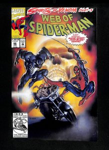 Web of Spider-Man #96 Venom Ghost Rider!