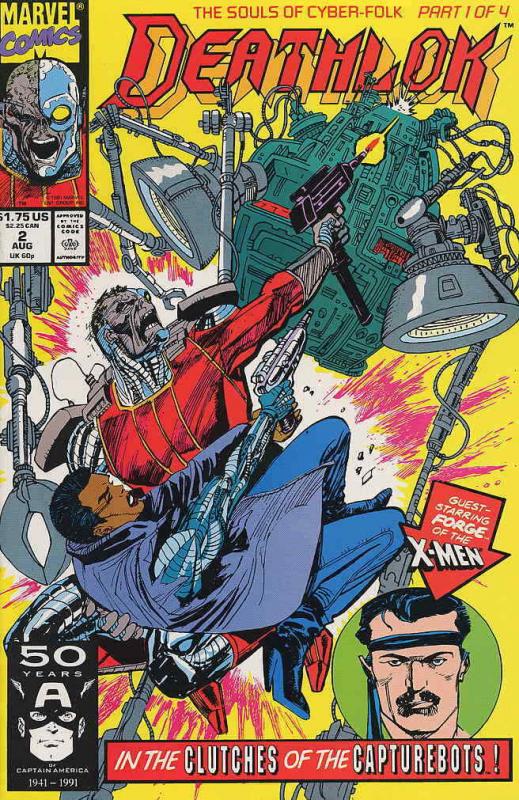 Deathlok (2nd Series) #2 VF/NM; Marvel | save on shipping - details inside