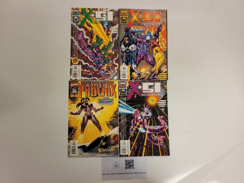 4 Marvel Comics #3 X-Men Phoenix + #3 4 5 X-51 Machine Man 58 TJ20