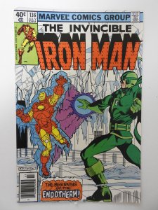 Iron Man #136 (1980) VG+ Condition tape pull bc