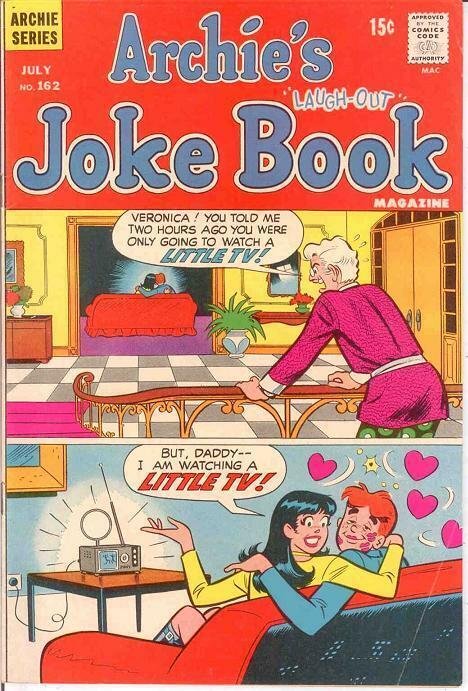 ARCHIES JOKE BOOK (1954-1982)162 VG July 1971 COMICS BOOK