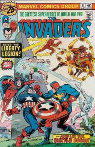 Invaders #6 FN ; Marvel | Jack Kirby