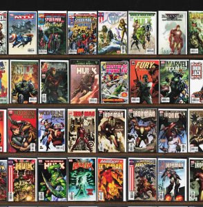 Huge Lot 140+ Comics with Marvel Team Up, Iron Man, Incredible Hulk & More!