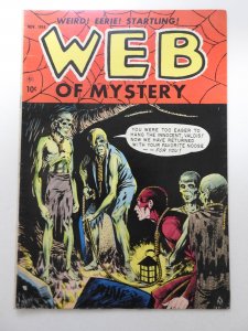 Web of Mystery #27 (1954) Pre-Code Horror! Beautiful VG/Fine Condition!