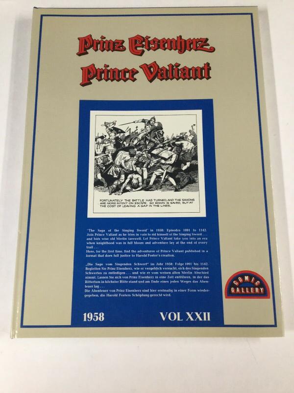 Prince Valiant Prinz Eisenherz Hardcover Comic Gallery English German Volume 22