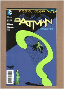Batman #32 DC Comics New 52 2014 Capullo & Snyder Zero Year Riddler NM- 9.2