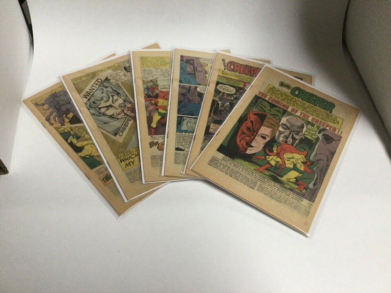 Showcase 73 Beware The Creeper 1-5 Lot Set Run Coverless DC Comics Silver Age