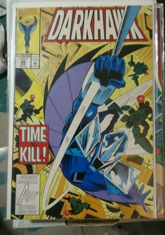 Darkhawk Nº 28 1993 Marvel Chris Powell tiempo para matar Speedball Nova Kang 