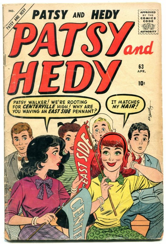 Patsy and Hedy #63 1959- Paper Dolls- Patsy Walker G