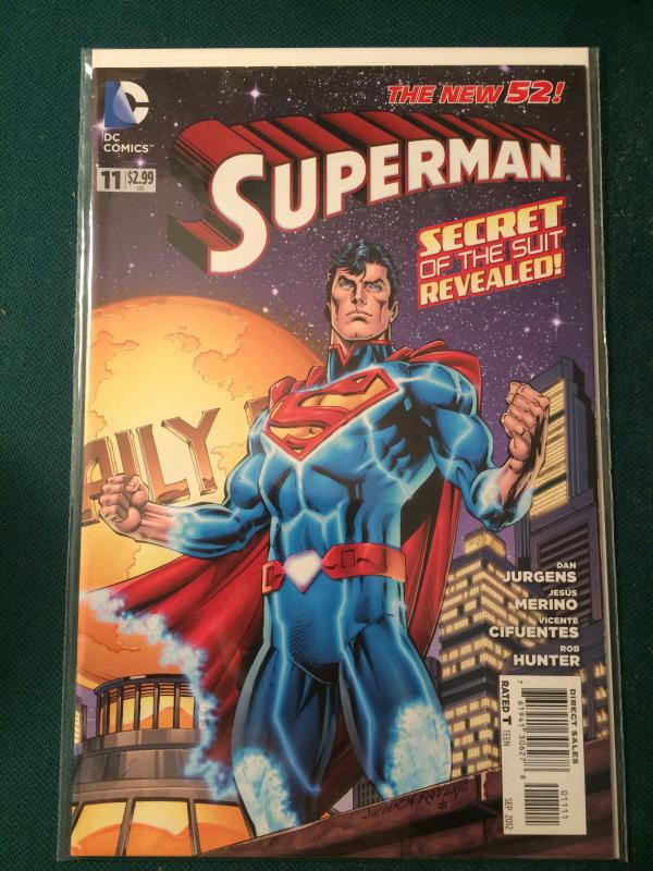 Superman #11 The New 52 Secret of the Suit Revealed!