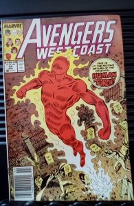 Avengers West Coast #50 Newsstand Edition (1989)