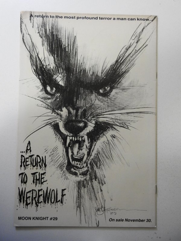 Moon Knight #28 (1983) FN Condition