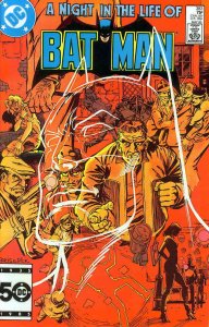 Batman #383 VG ; DC | low grade comic May 1985 Doug Moench Chalk Outline