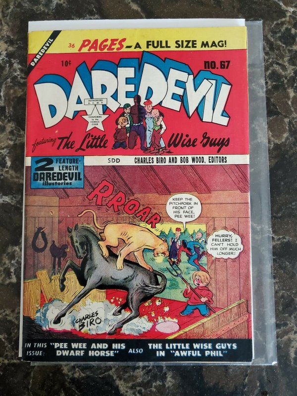  DAREDEVIL COMICS #67 (1950) Lev Gleason Publications VG/FN 