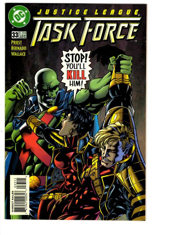 11 Justice League Task Force DC Comics # 27 28 29 30 31 32 33 34 35 36 37 BH13